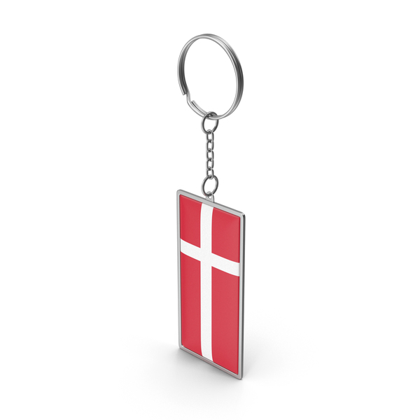 Keychain Flag Denmark PNG & PSD Images Keychain Flag Denmark PNG & PSD Images