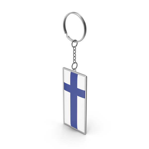 Keychain Flag Finland PNG & PSD Images