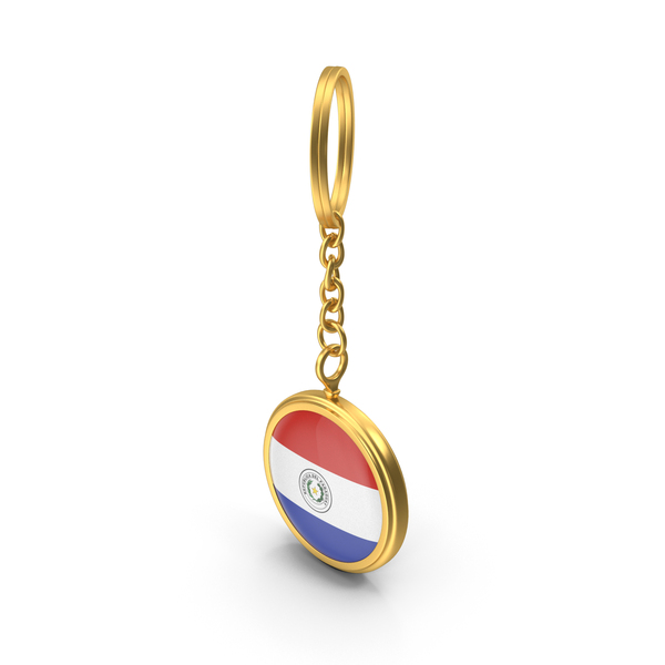 Keychain Flag Paraguay PNG & PSD Images