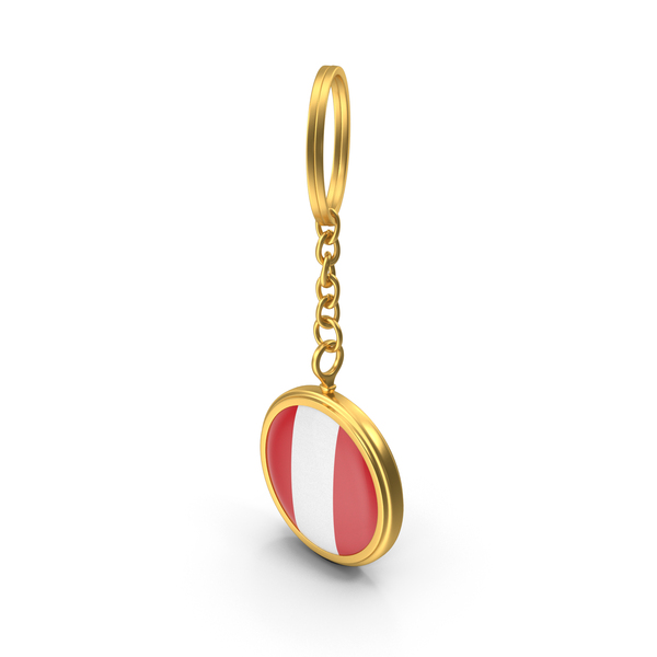 Keychain Flag Peru PNG & PSD Images