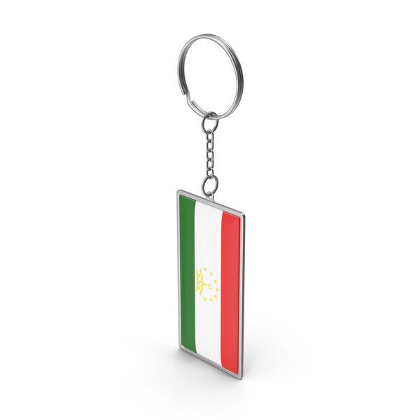 Keychain Flag Tajikstan PNG & PSD Images