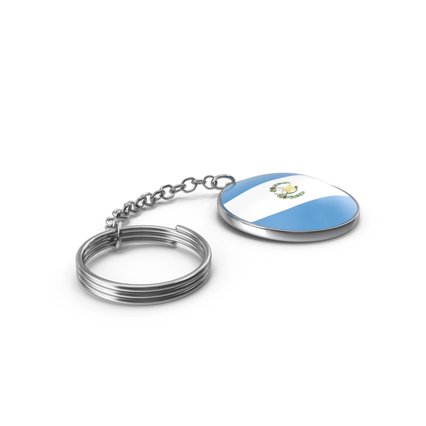 Keychain of a Guatemala Flag PNG & PSD Images