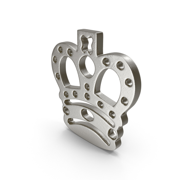 Symbols: King Logo Silver PNG & PSD Images