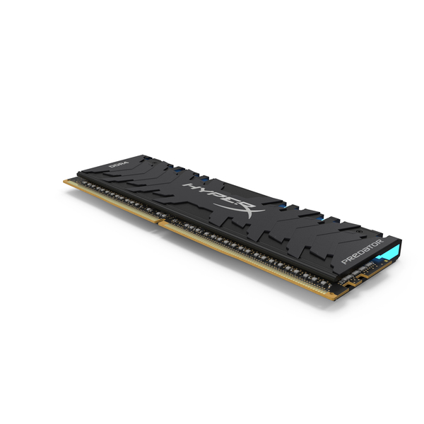 Computer Equipment: Kingston HyperX Predator DDR4 Blue Light PNG & PSD Images Computer Equipment: Kingston HyperX Predator DDR4 Blue Light PNG & PSD Images