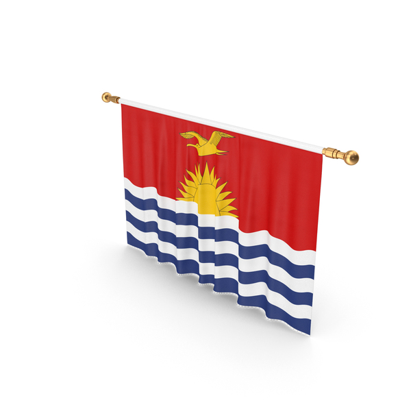 Kiribati Country Flag Hanging PNG & PSD Images