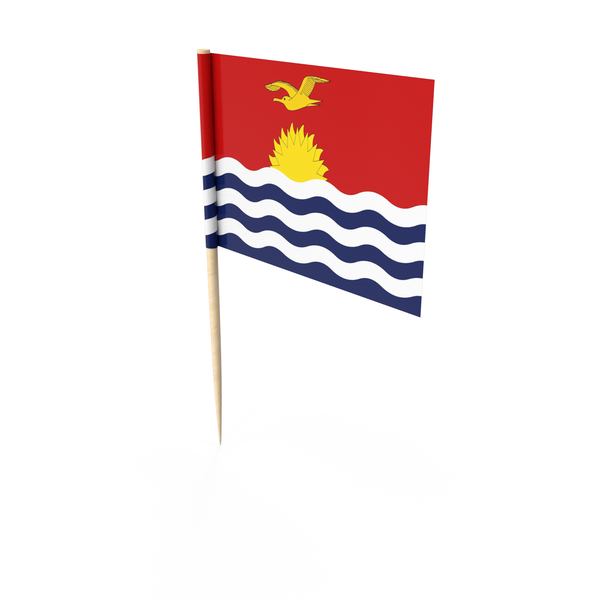 Kiribati Tooth Pick Flag PNG Images & PSDs for Download | PixelSquid ...