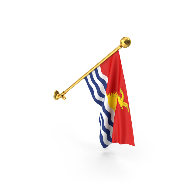 Kiribati Wall Hanging Flag PNG & PSD Images