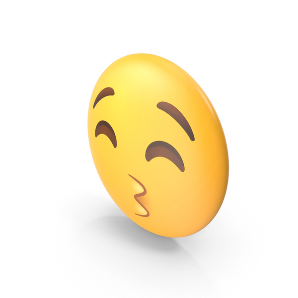 Facial Expression: Kissing Face With Smiling Eyes Button Emoji PNG & PSD Images Facial Expression: Kissing Face With Smiling Eyes Button Emoji PNG & PSD Images