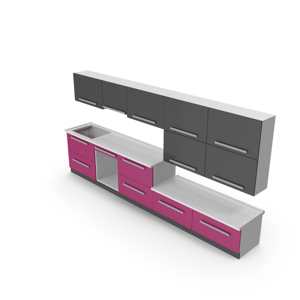 Set: Kitchen Furniture PNG & PSD Images Set: Kitchen Furniture PNG & PSD Images