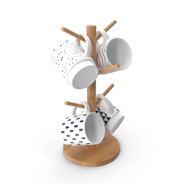 Kitchen Mug Tree Stand Set PNG & PSD Images Kitchen Mug Tree Stand Set PNG & PSD Images