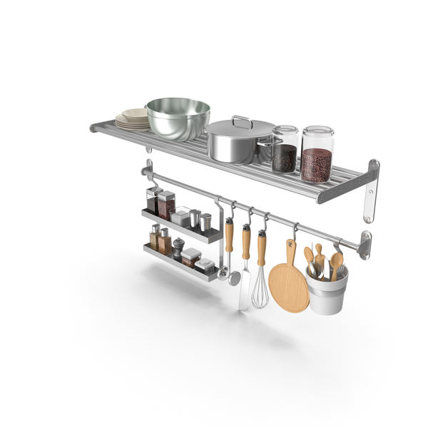 Rack: Kitchen Shelf PNG & PSD Images