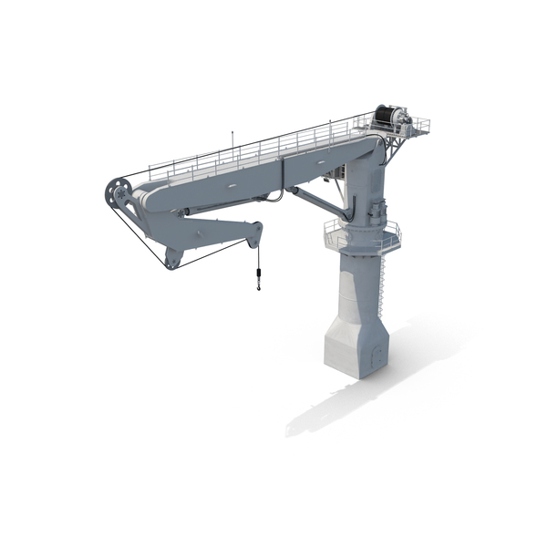 Industrial: Knuckle Boom Crane PNG & PSD Images