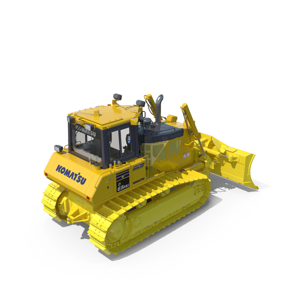 Bulldozer: Komatsu D65PXi-18 Crawler Dozer PNG & PSD Images Bulldozer: Komatsu D65PXi-18 Crawler Dozer PNG & PSD Images
