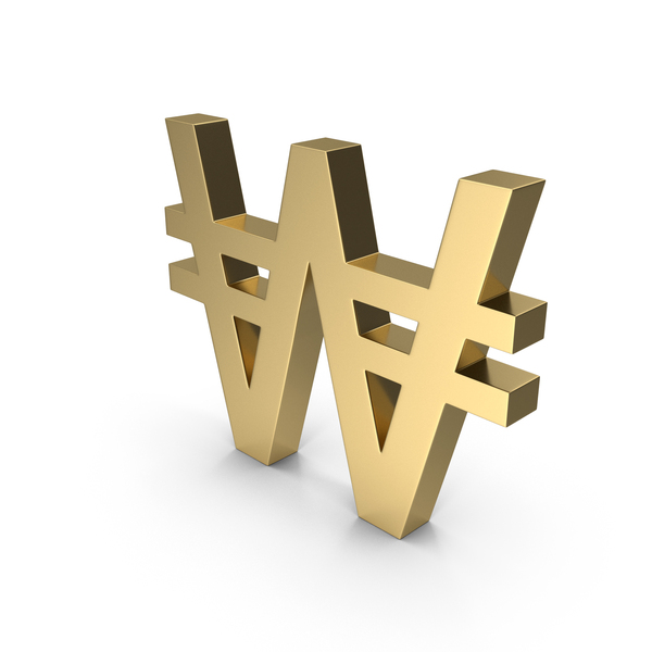Symbols: KOREAN WON CURRENCY ICON GOLD PNG & PSD Images Symbols: KOREAN WON CURRENCY ICON GOLD PNG & PSD Images