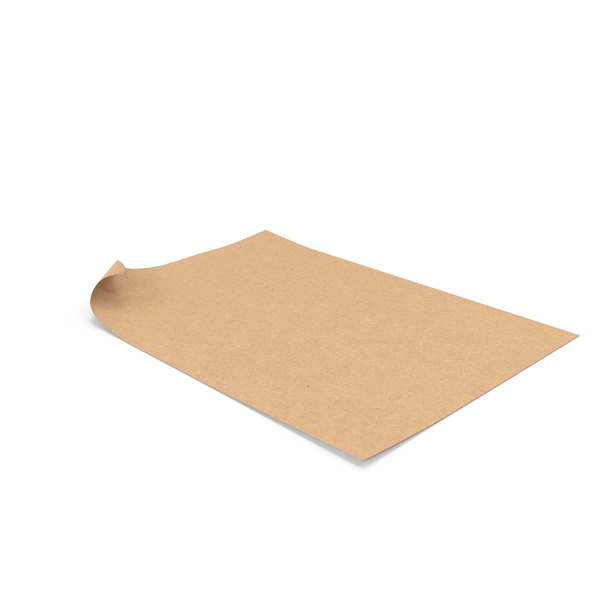 Kraft Paper With Corner Curl PNG Images & PSDs for Download ...