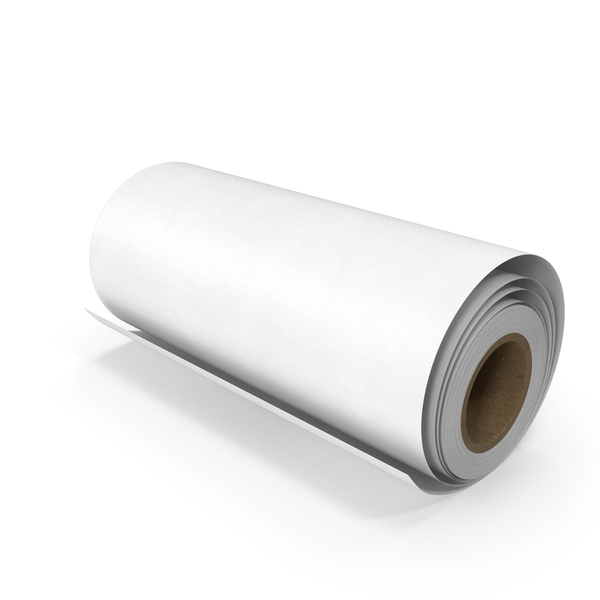 Kraft White Paper Roll Recycled PNG & PSD Images