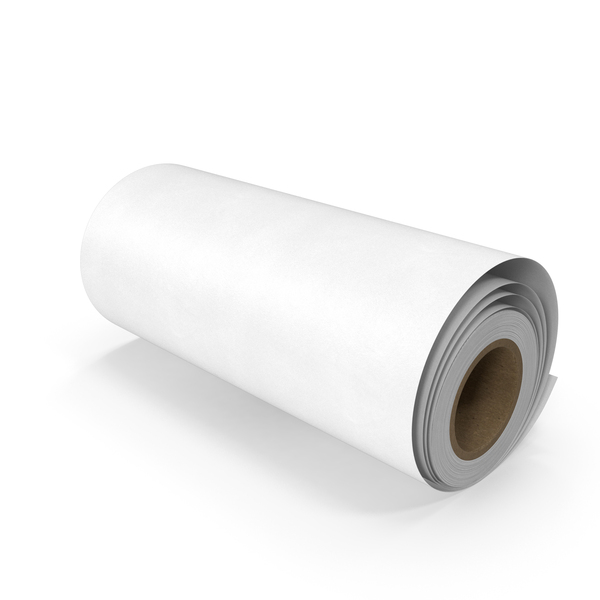 Kraft White Paper Roll Recycled PNG & PSD Images