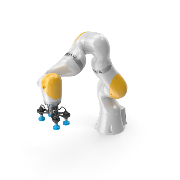 Robotic Arm: Kuka LBR IIWA Vacuum Gripper PNG & PSD Images