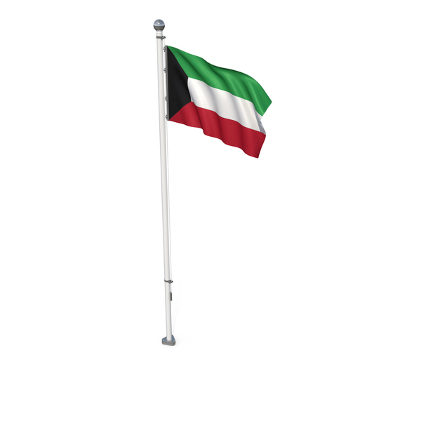 Kuwait Cloth Flag Stand PNG & PSD Images Kuwait Cloth Flag Stand PNG & PSD Images