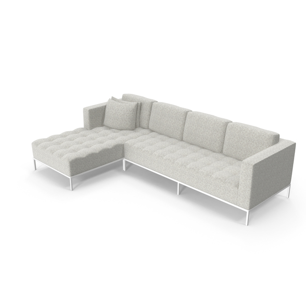 Sectional Sofa: L Couch PNG & PSD Images