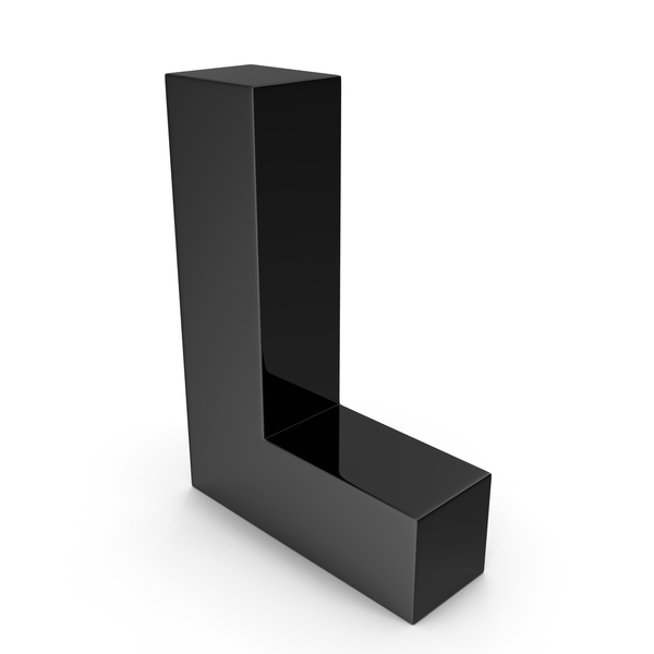 Symbols: L LETTER BLACK PNG & PSD Images