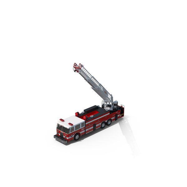 Engine: Ladder Fire Truck PNG & PSD Images Engine: Ladder Fire Truck PNG & PSD Images