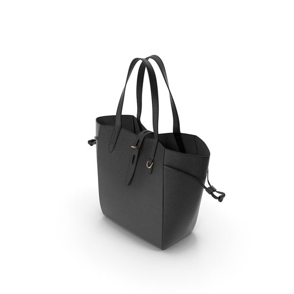 Ladies Leather Tote Bag Black PNG Images & PSDs for Download ...