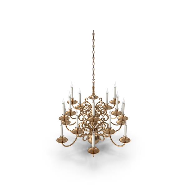 Candle Chandelier: Laiton Verni PNG & PSD Images Candle Chandelier: Laiton Verni PNG & PSD Images