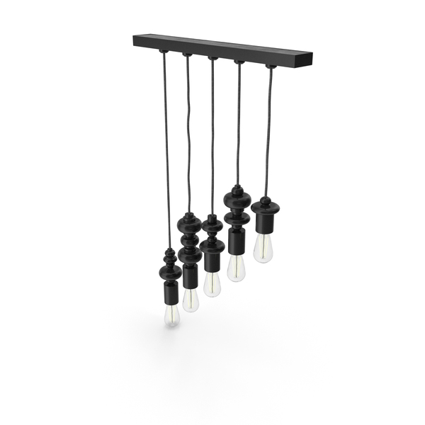 Chandelier: Lamp Black PNG & PSD Images