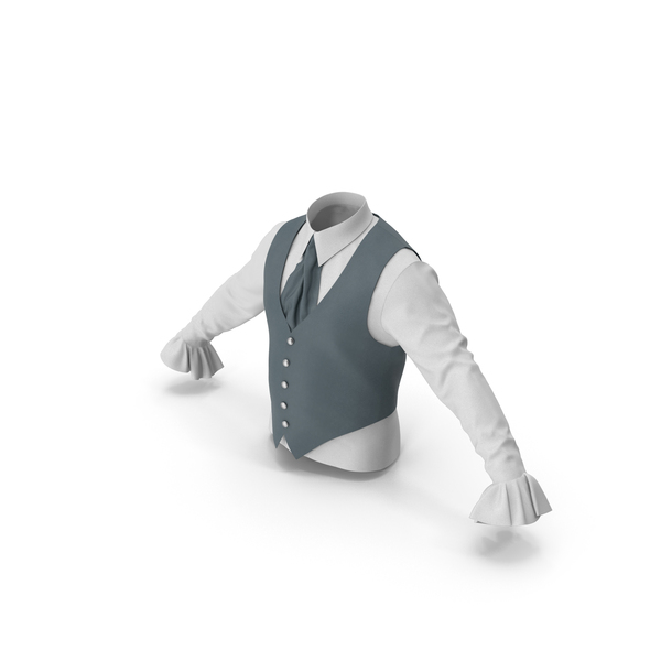 Suit: Lantern Sleeves Shirt with Vest PNG & PSD Images Suit: Lantern Sleeves Shirt with Vest PNG & PSD Images