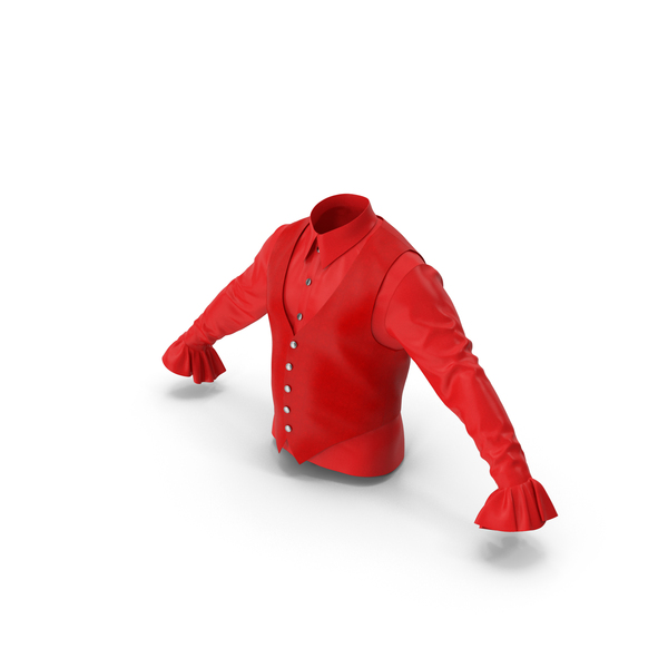 Suit: Lantern Sleeves Shirt with Vest PNG & PSD Images Suit: Lantern Sleeves Shirt with Vest PNG & PSD Images