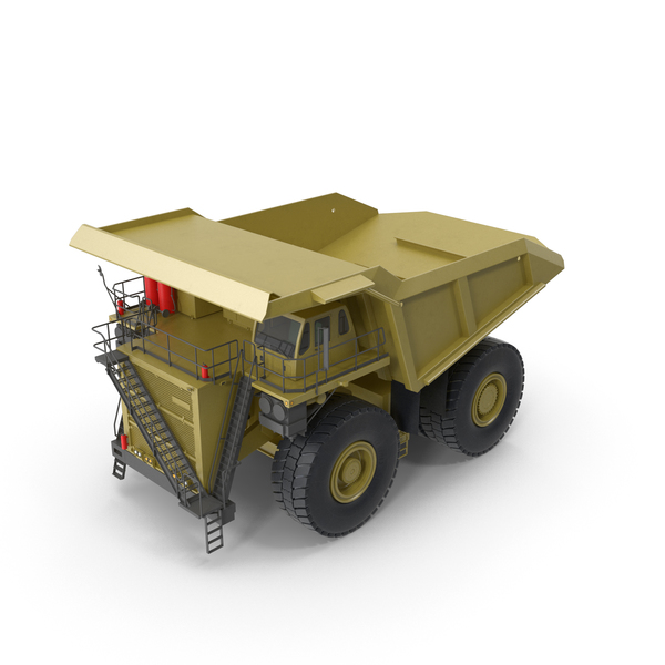 Mining: Large Dump Truck PNG & PSD Images