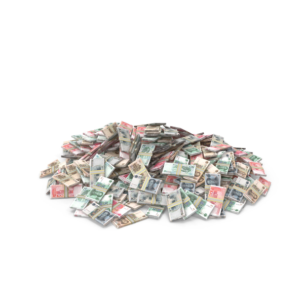 Banknote: Large Pile of Chinese Yuan Stacks PNG & PSD Images Banknote: Large Pile of Chinese Yuan Stacks PNG & PSD Images