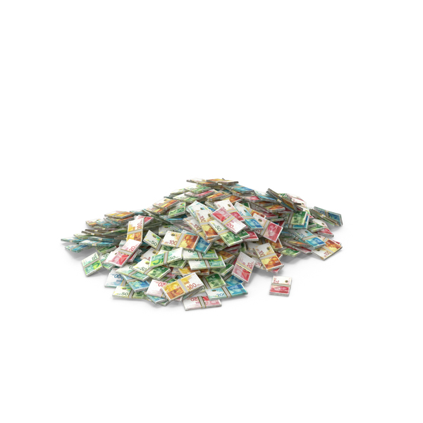 Banknote: Large Pile of Israeli Shekel Stacks PNG & PSD Images Banknote: Large Pile of Israeli Shekel Stacks PNG & PSD Images