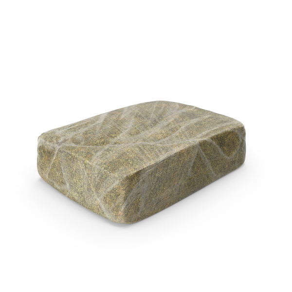 Large Wrapped Drug Brick PNG & PSD Images