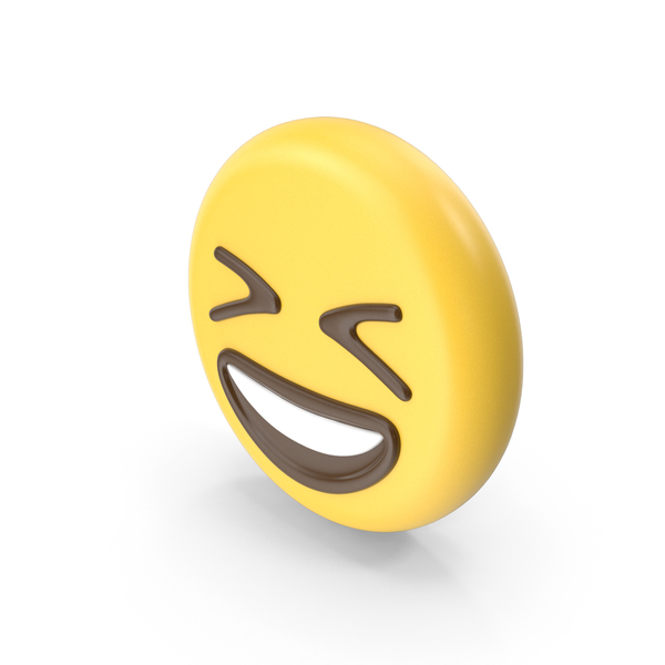 Facial Expression: Laugh Emoji PNG & PSD Images