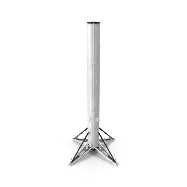 Rocket: Launch Vehicle with Landing Legs PNG & PSD Images