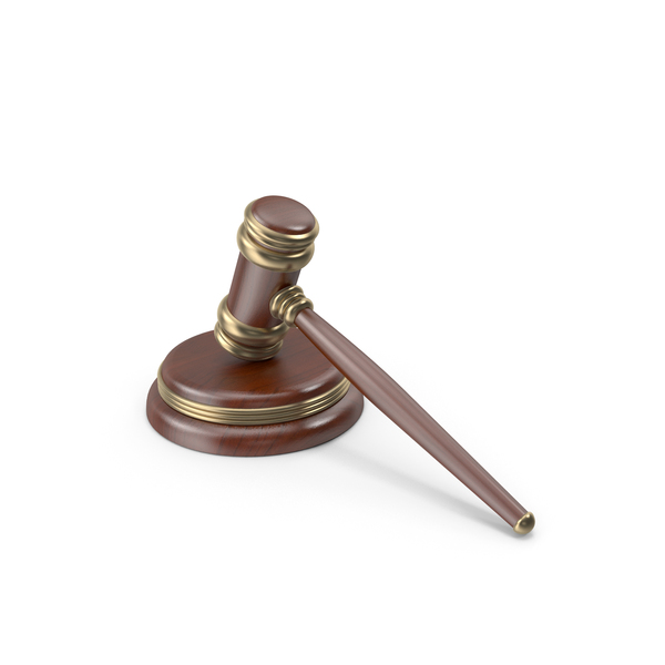 Law Gavel 4 PNG & PSD Images