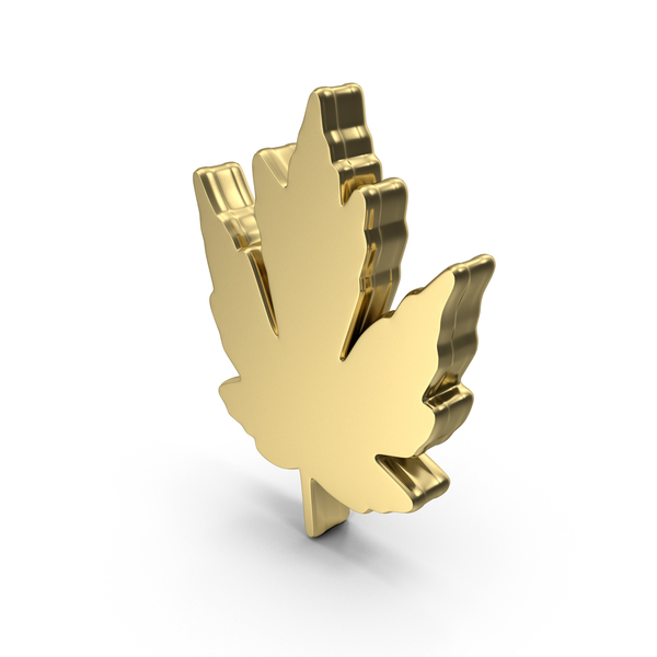 Leaf Symbol Gold PNG & PSD Images Leaf Symbol Gold PNG & PSD Images