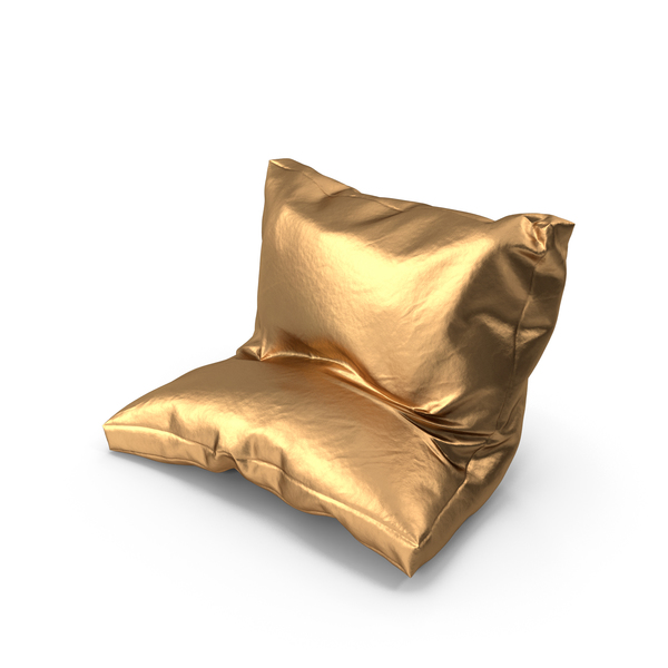 Bed: Leaning Pillow Golden PNG & PSD Images Bed: Leaning Pillow Golden PNG & PSD Images