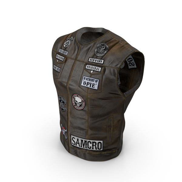 Waistcoat: Leather Biker Vest PNG & PSD Images Waistcoat: Leather Biker Vest PNG & PSD Images
