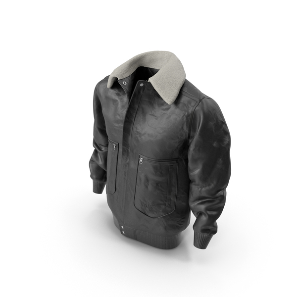 Men's: Leather Black Jacket PNG & PSD Images Men's: Leather Black Jacket PNG & PSD Images