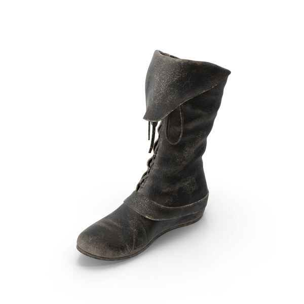 Leather Boot Right PNG & PSD Images