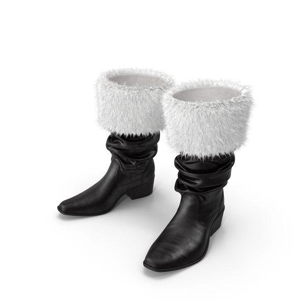 Leather Boots With Fur PNG & PSD Images Leather Boots With Fur PNG & PSD Images