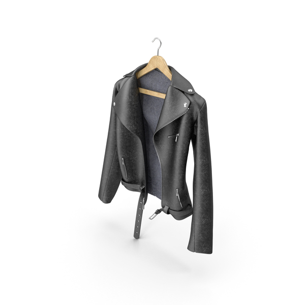 Men's: Leather Jacket PNG & PSD Images