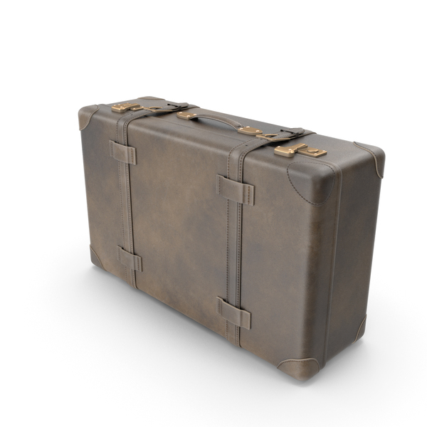 Leather Suitcase PNG & PSD Images