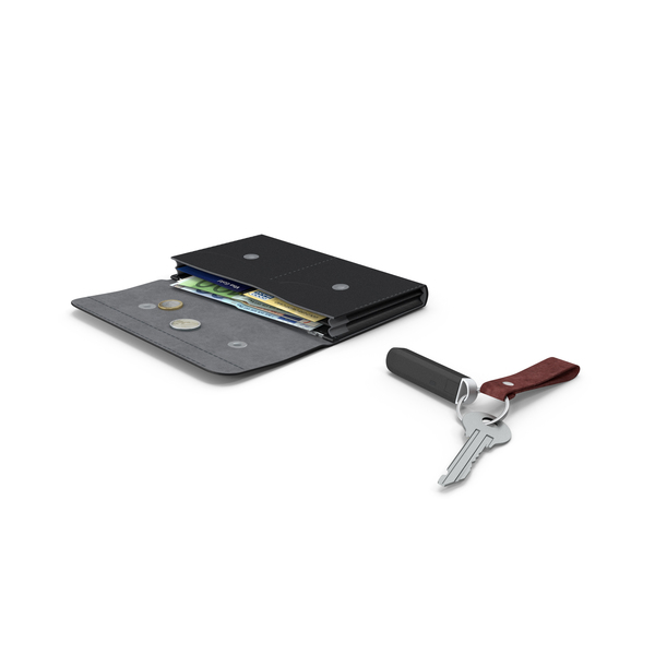 Leather Wallet and Keys PNG & PSD Images Leather Wallet and Keys PNG & PSD Images