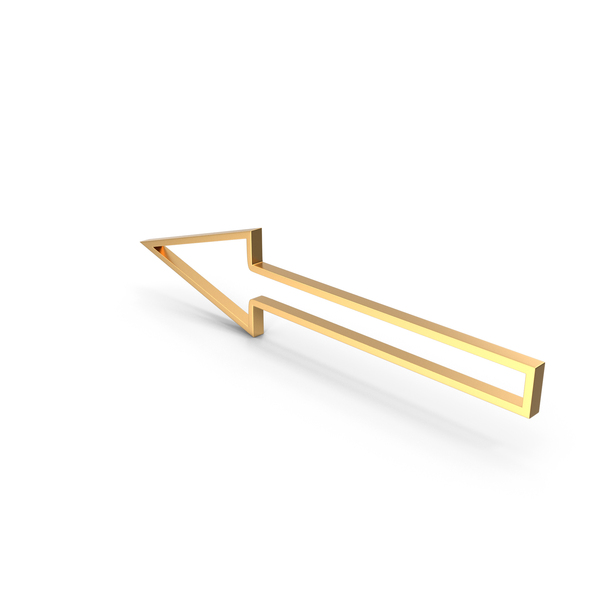 Directional: Left Arrow Gold PNG & PSD Images Directional: Left Arrow Gold PNG & PSD Images