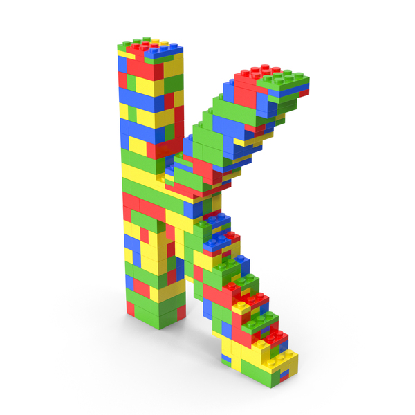 Language: Lego Letter K PNG & PSD Images
