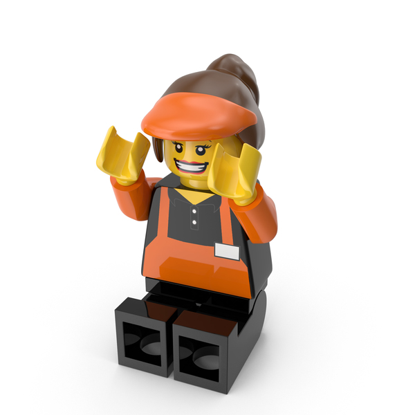 Lego Woman Cashier PNG & PSD Images Lego Woman Cashier PNG & PSD Images